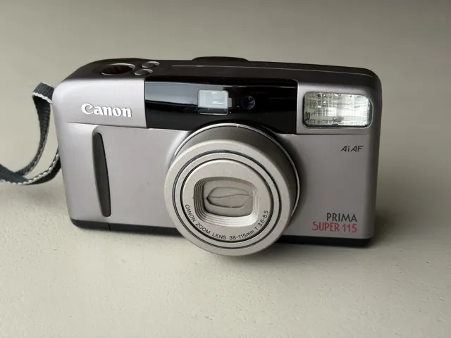 Canon Prima Super 115 (Sure Shot Z115) — 35mm zoom compact from 1993