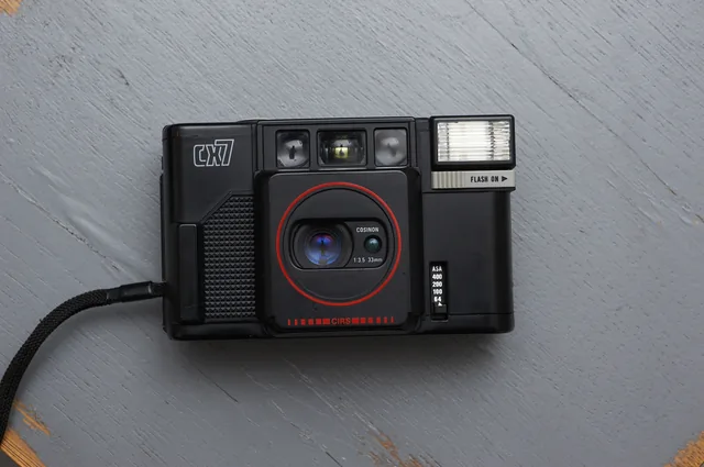 Cosina CX7 — 35mm compact rangefinder from 1983