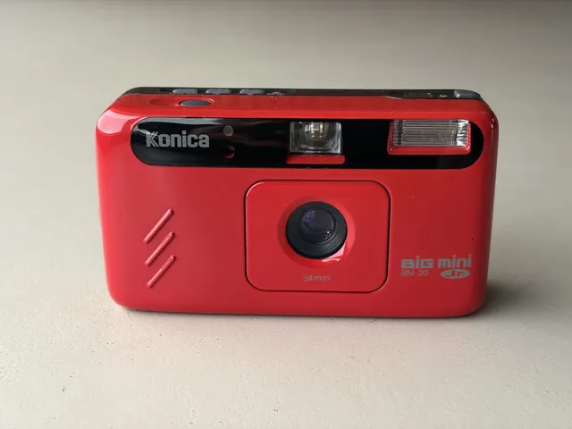 Konica Big Mini Jr (BM-20) — 35mm fixed-focus compact from 1994