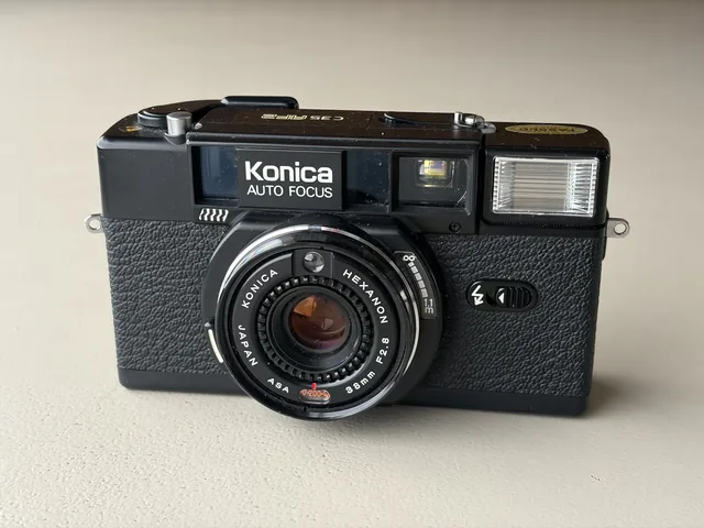 Konica C35 AF2 — 35mm autofocus compact from 1980